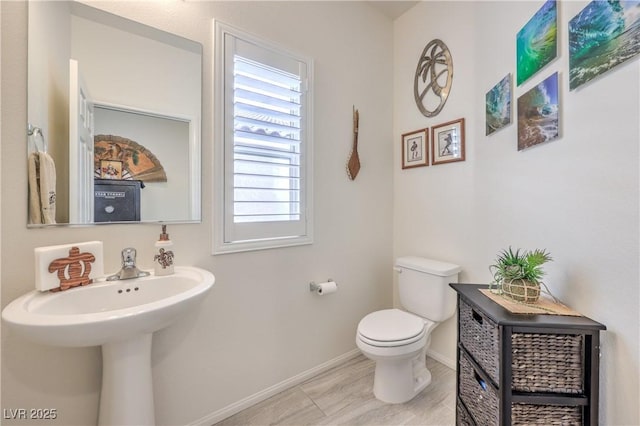 7948 Eastern Elk St, Las Vegas, NV 89149 - half bath with toilet and baseboards