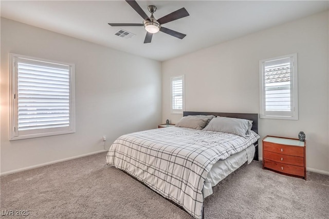 7948 Eastern Elk St, Las Vegas, NV 89149 - carpeted bedroom featuring baseboards and a ceiling fan