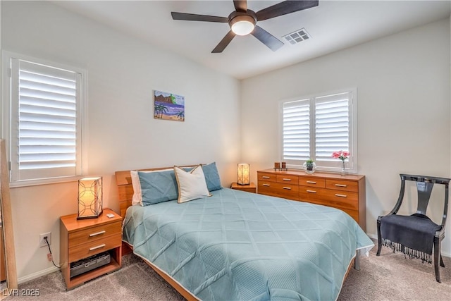 7948 Eastern Elk St, Las Vegas, NV 89149 - carpeted bedroom featuring baseboards and ceiling fan