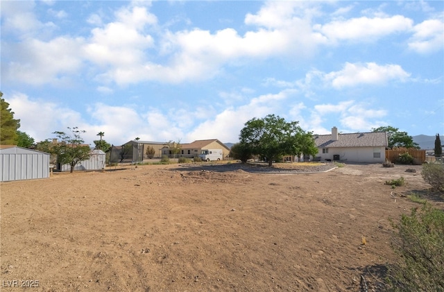 2230 Wagon Ave, Pahrump, NV 89048 - view of yard featuring an outdoor structure