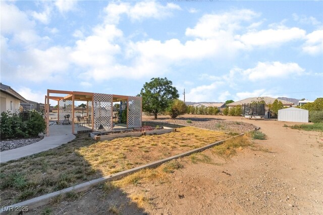 2230 Wagon Ave, Pahrump, NV 89048 - view of yard