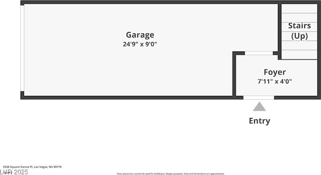 9338 Square Dance Pl Unit 101, Las Vegas, NV 89178 - view of home floor plan