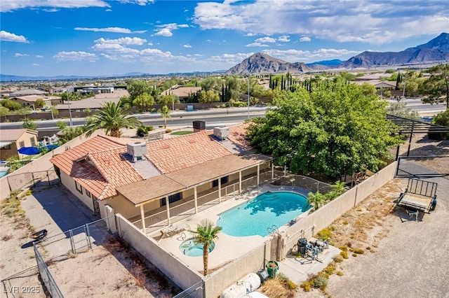 9660 W Ann Rd, Las Vegas, NV 89149 - view of subject property with a mountainous background