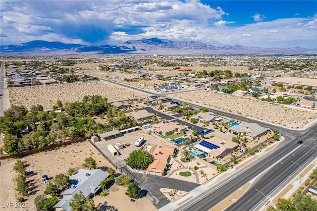 9660 W Ann Rd, Las Vegas, NV 89149 - aerial perspective of suburban area featuring a mountainous background