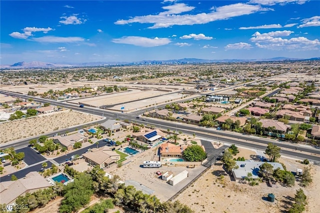 9660 W Ann Rd, Las Vegas, NV 89149 - aerial perspective of suburban area with mountains