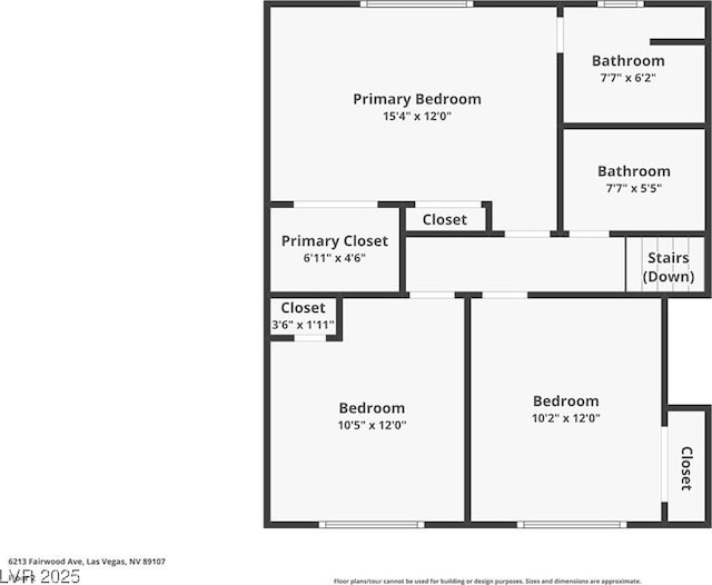 6213 Fairwood Ave, Las Vegas, NV 89107 - view of property floor plan