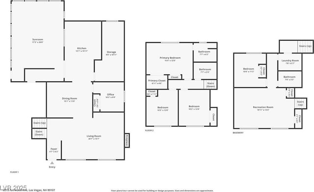 6213 Fairwood Ave, Las Vegas, NV 89107 - view of home floor plan