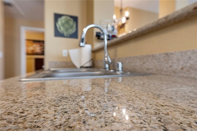 7701 W Robindale Rd Unit 274, Las Vegas, NV 89113 - detailed view of a sink and light stone countertops