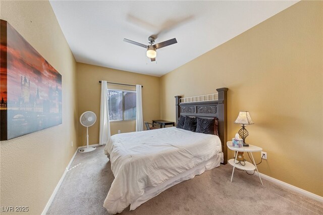 7701 W Robindale Rd Unit 274, Las Vegas, NV 89113 - bedroom featuring carpet floors and a ceiling fan