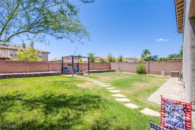 7445 Mezzanine View Ave, Las Vegas, NV 89178 - view of fenced backyard