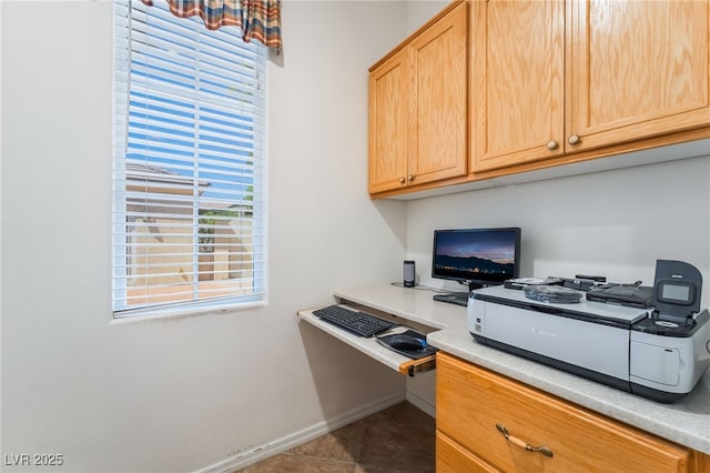 3029 Brownbirds Nest Dr, Henderson, NV 89052 - office area with built in study area and baseboards