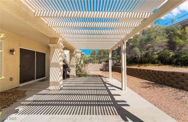 3029 Brownbirds Nest Dr, Henderson, NV 89052 - view of patio with a pergola