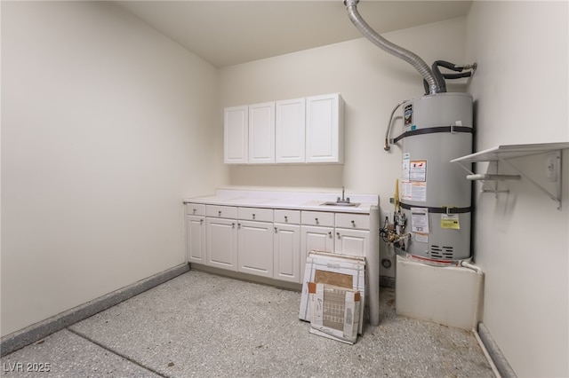 3029 Brownbirds Nest Dr, Henderson, NV 89052 - utilities with secured water heater and a sink