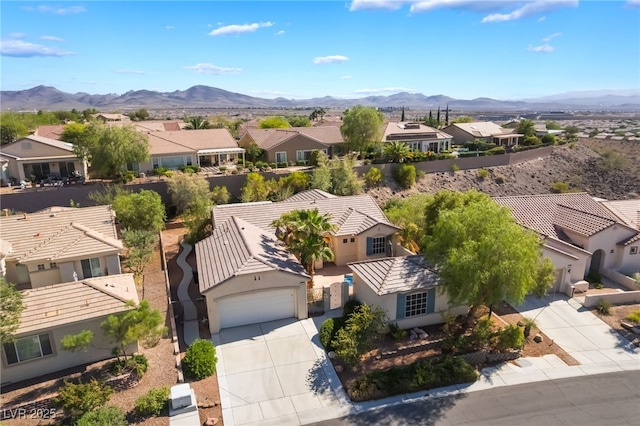 3029 Brownbirds Nest Dr, Henderson, NV 89052 - aerial view of residential area featuring a mountainous background