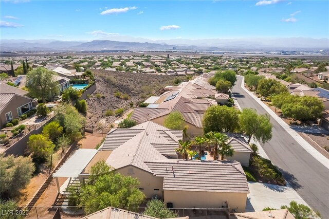 3029 Brownbirds Nest Dr, Henderson, NV 89052 - aerial view of residential area with a mountainous background