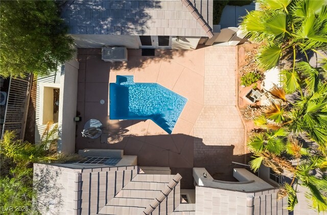 3029 Brownbirds Nest Dr, Henderson, NV 89052 - view of subject property with a pool area