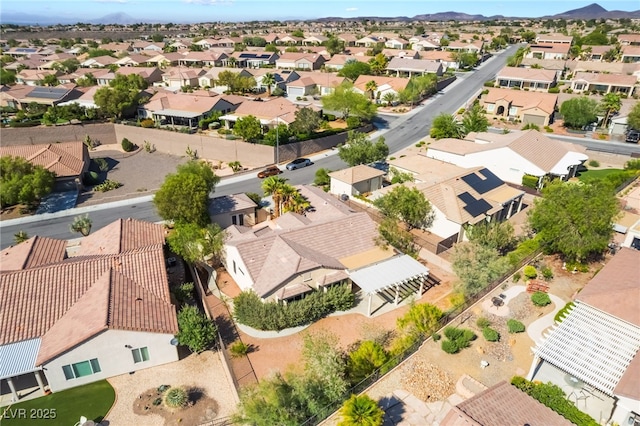 3029 Brownbirds Nest Dr, Henderson, NV 89052 - aerial perspective of suburban area with mountains