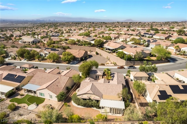 3029 Brownbirds Nest Dr, Henderson, NV 89052 - aerial perspective of suburban area featuring mountains