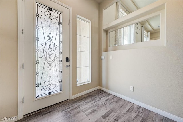 8565 Silver Coast St, Las Vegas, NV 89139 - entryway featuring wood finished floors