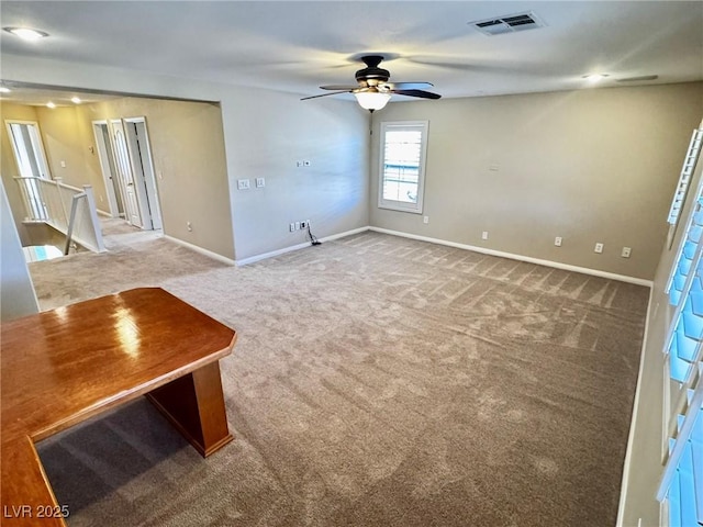 5361 Candlespice Way, Las Vegas, NV 89135 - unfurnished room with carpet floors and ceiling fan