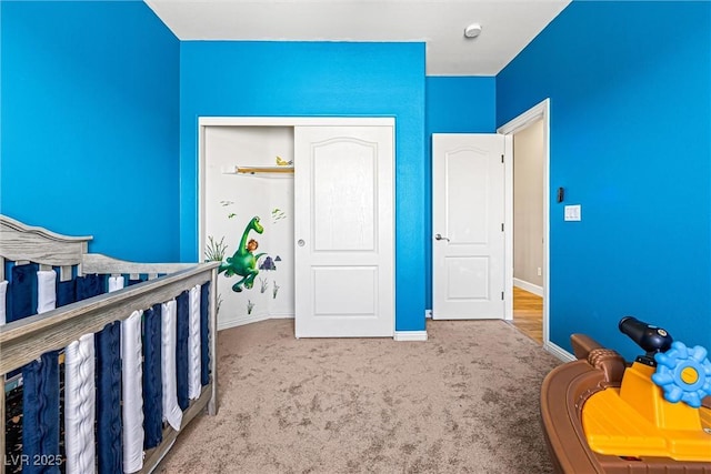 3405 Brook Song Ave, North Las Vegas, NV 89081 - bedroom featuring carpet and baseboards