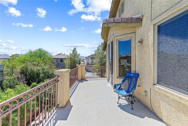 3405 Brook Song Ave, North Las Vegas, NV 89081 - patio / terrace with a residential view
