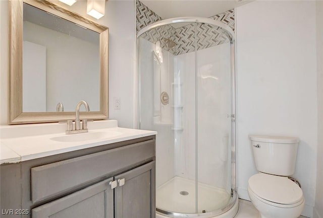 1708 Cedar Ave, Las Vegas, NV 89101 - bathroom with a stall shower and vanity