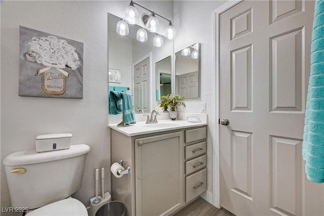 5220 Melbourne Ridge Ct, Las Vegas, NV 89141 - bathroom with vanity and toilet