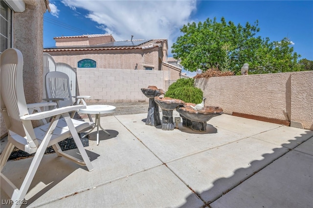 5139 Zapata Ln, North Las Vegas, NV 89031 - fenced backyard featuring a patio area