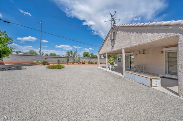 5139 Zapata Ln, North Las Vegas, NV 89031 - fenced backyard featuring a patio