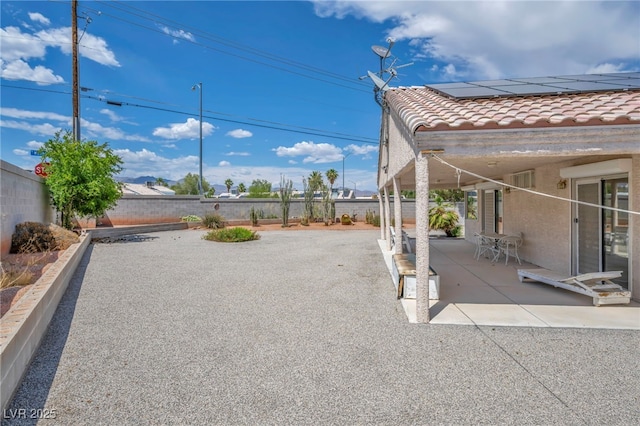 5139 Zapata Ln, North Las Vegas, NV 89031 - fenced backyard with a patio area