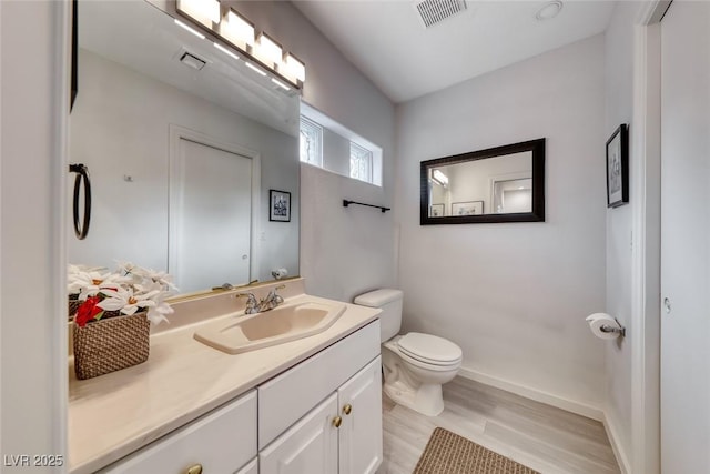 5438 Sierra Brook Ct, Las Vegas, NV 89149 - bathroom with wood finished floors and vanity