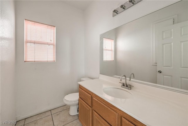 7977 Blue Brook Dr, Las Vegas, NV 89147 - bathroom with vanity and tile patterned flooring