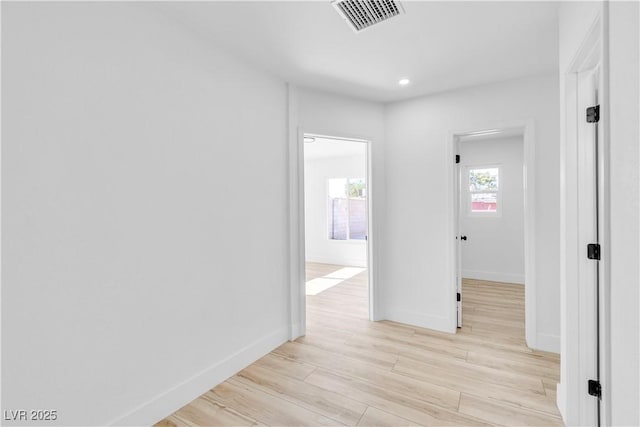 2105 Berkley Ave, Las Vegas, NV 89101 - corridor featuring light wood-style flooring and recessed lighting