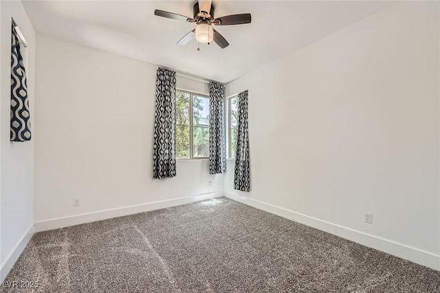 1213 Granite Falls Pl, North Las Vegas, NV 89084 - carpeted spare room with a ceiling fan and baseboards