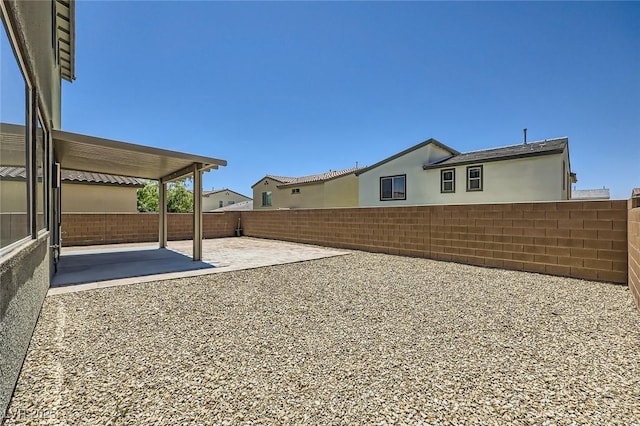 1213 Granite Falls Pl, North Las Vegas, NV 89084 - fenced backyard featuring a patio area