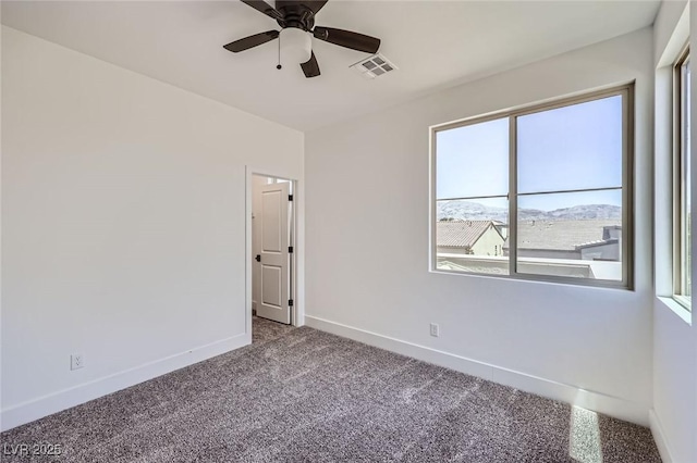 1213 Granite Falls Pl, North Las Vegas, NV 89084 - carpeted empty room with healthy amount of natural light and ceiling fan