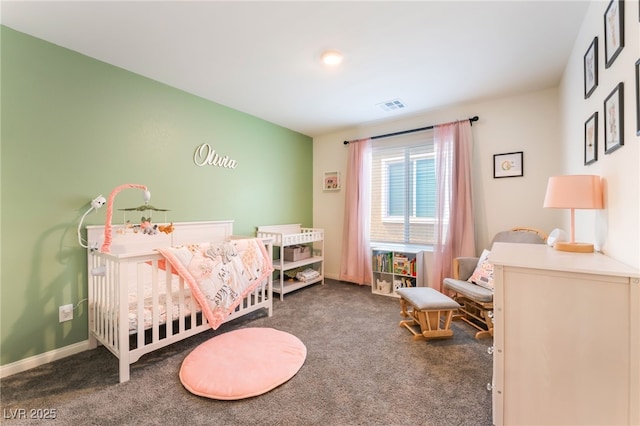 7211 Alabaster Peak St, Las Vegas, NV 89166 - bedroom with carpet flooring and a crib