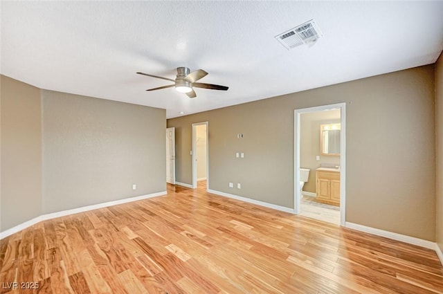 819 Sandsprings St, Henderson, NV 89011 - empty room featuring a ceiling fan and light wood-style flooring