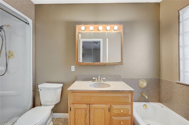 819 Sandsprings St, Henderson, NV 89011 - full bath with vanity and a garden tub