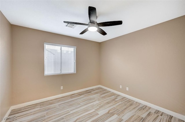 819 Sandsprings St, Henderson, NV 89011 - spare room with light wood finished floors and ceiling fan