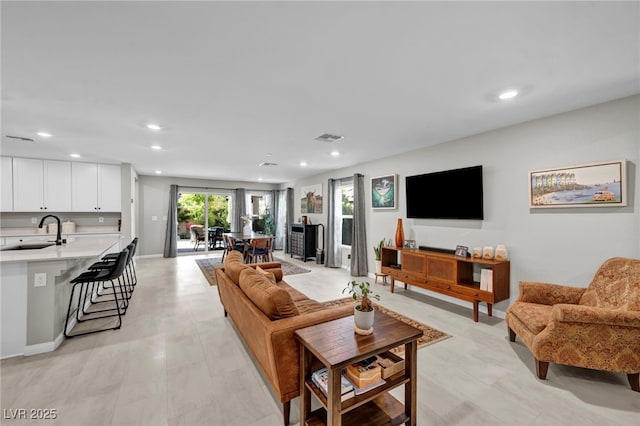 8346 Vinamala Ave, Las Vegas, NV 89149 - living room with recessed lighting