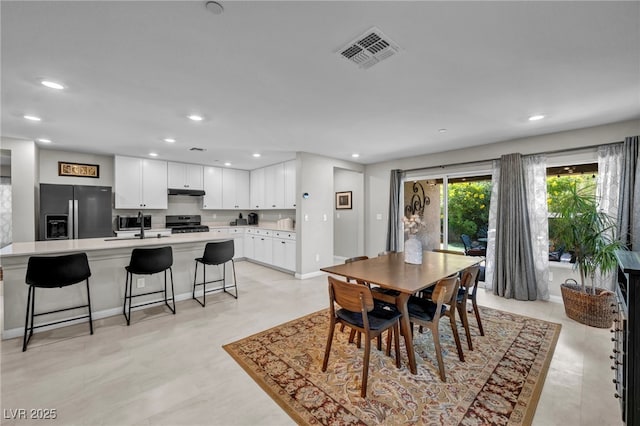 8346 Vinamala Ave, Las Vegas, NV 89149 - dining room with recessed lighting and baseboards