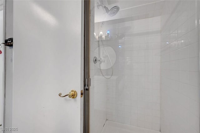 5823 Rose Sage St, North Las Vegas, NV 89031 - bathroom featuring a stall shower