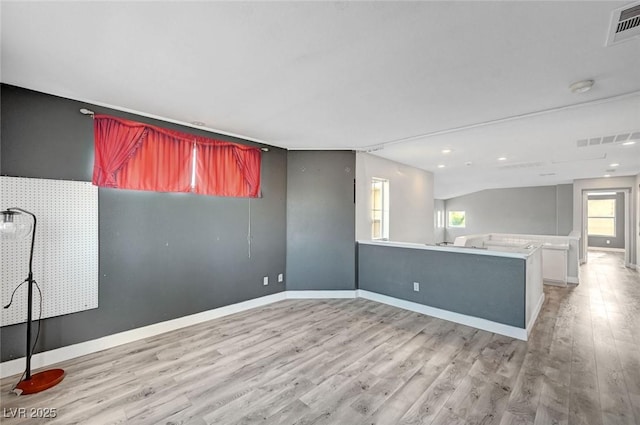 5823 Rose Sage St, North Las Vegas, NV 89031 - unfurnished room featuring wood finished floors, a smoke detector, and recessed lighting