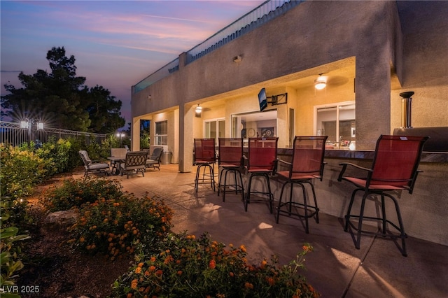 352 Angels Trace Ct, Las Vegas, NV 89148 - view of patio