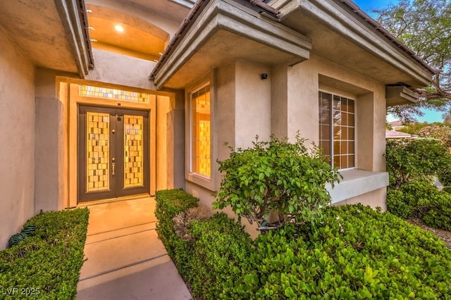 10300 Wellside Hill Ave, Las Vegas, NV 89145 - view of exterior entry with stucco siding