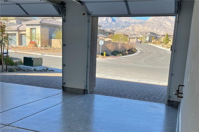 12295 Skyracer Dr, Las Vegas, NV 89138 - entryway featuring speckle patterned floor and a mountain view
