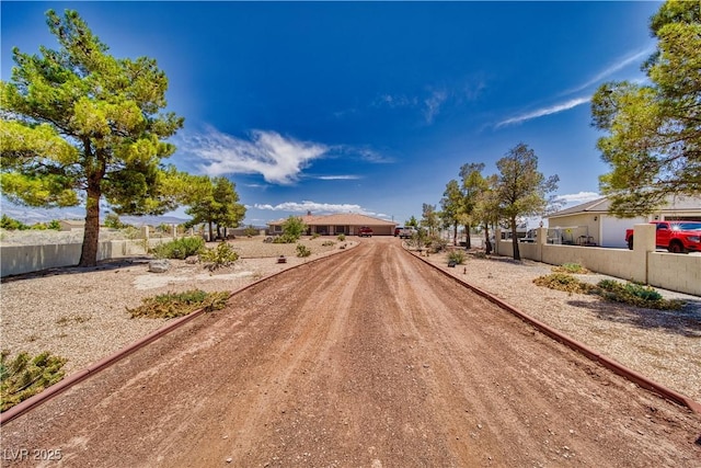 3251 S Parkridge Ave, Pahrump, NV 89048 - view of dirt / gravel road