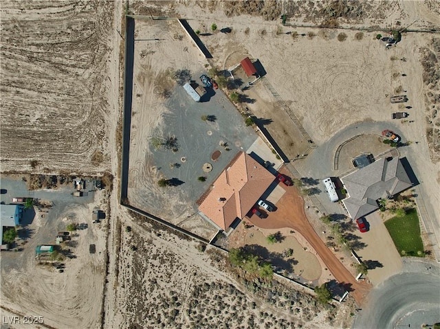 3251 S Parkridge Ave, Pahrump, NV 89048 - drone / aerial view of a desert landscape